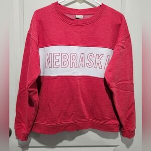 Women's Nebraska Red Sweater